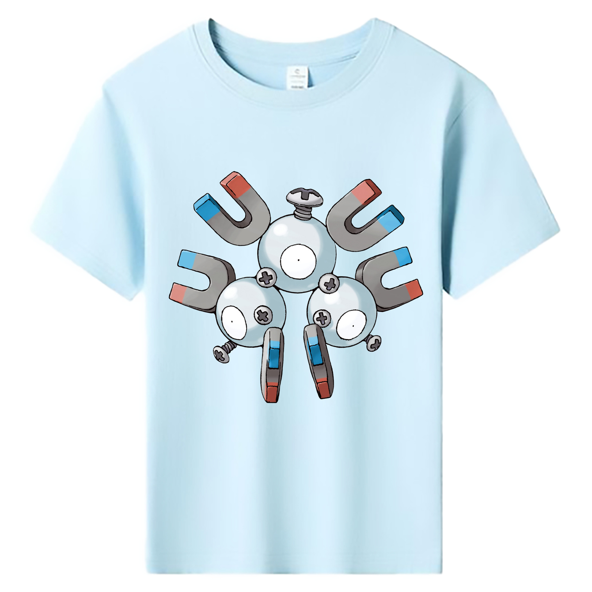 （画像用） ポケットモンスター Pokémon 綿100％キッズTシャツ（フロントプリント）